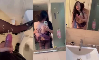 不要射我嘴巴里】镜子面前操好兄弟的黑丝女友，刺激